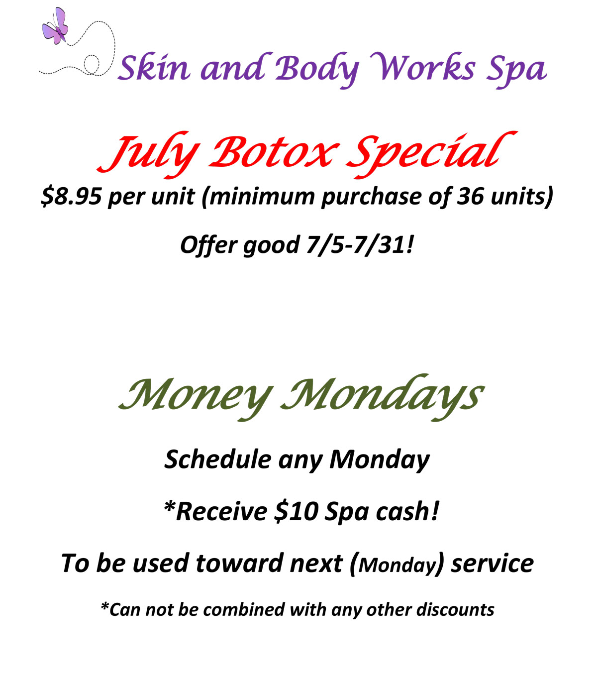 Med Spa in Bridgeport, TX Skin and Body Works Spa